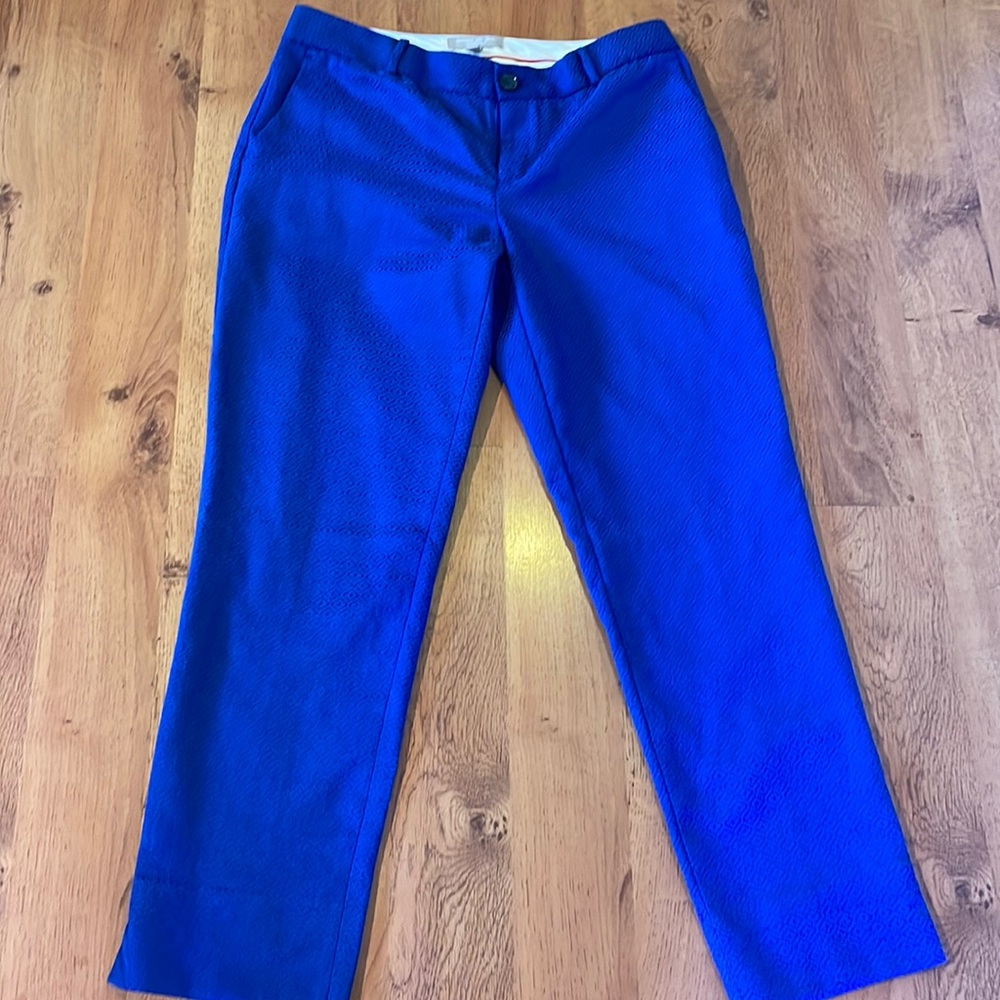 Royal blue ankle Camden pants